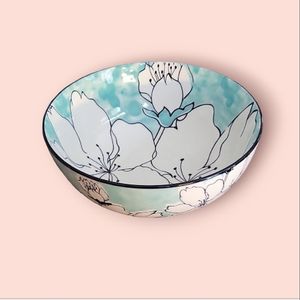 saukura beautiful floral bowl